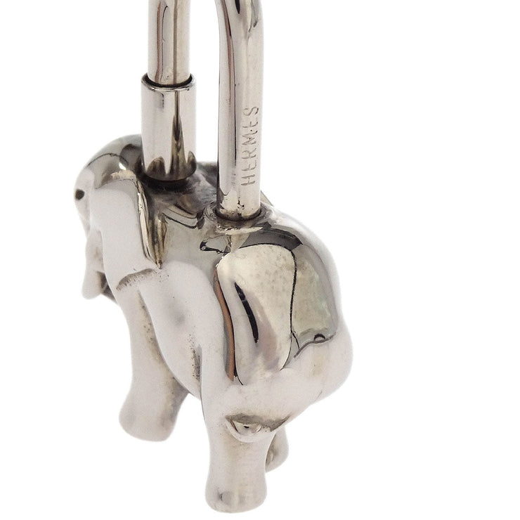Hermes 1988 Elephant Cadena Silver Small Good 166650