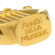 Hermes Harp 1996 Cadena Padlock Gold Small Good 166651