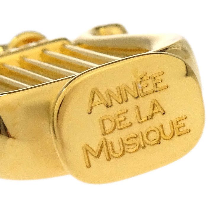 Hermes Harp 1996 Cadena Padlock Gold Small Good 166651