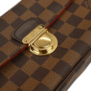 Louis Vuitton Damier Ravello PM Handbag N60007 FL0075 166656