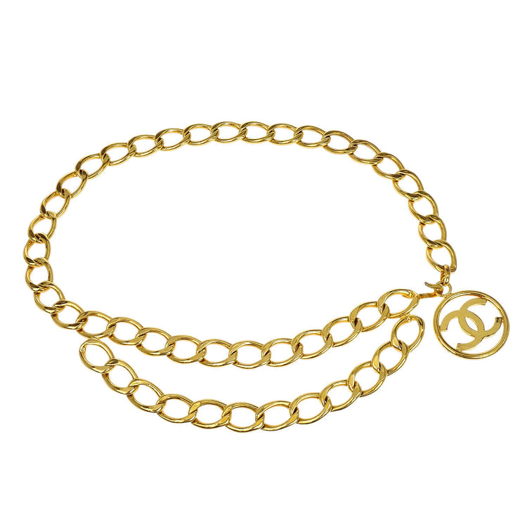 Chanel Gold Medallion Chain Belt 29 166658