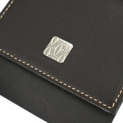 Cartier Brown Coin Purse Wallet ENLI 166663
