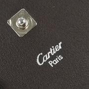 Cartier Brown Coin Purse Wallet ENLI 166663