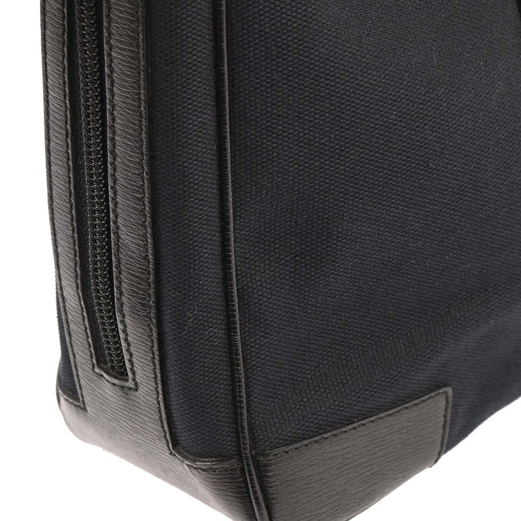Gucci Black Canvas Handbag 166671