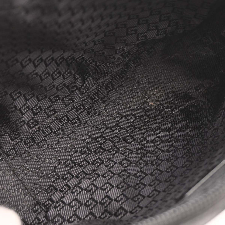 Gucci Black Canvas Handbag 166671