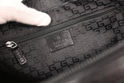 Gucci Black Canvas Handbag 166671
