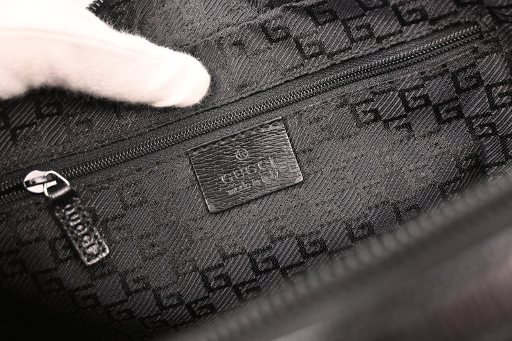 Gucci Black Canvas Handbag 166671