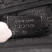 Gucci Black Canvas Handbag 166671