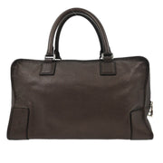 Loewe Metallic Brown Amazona 36 Handbag 060910 166674