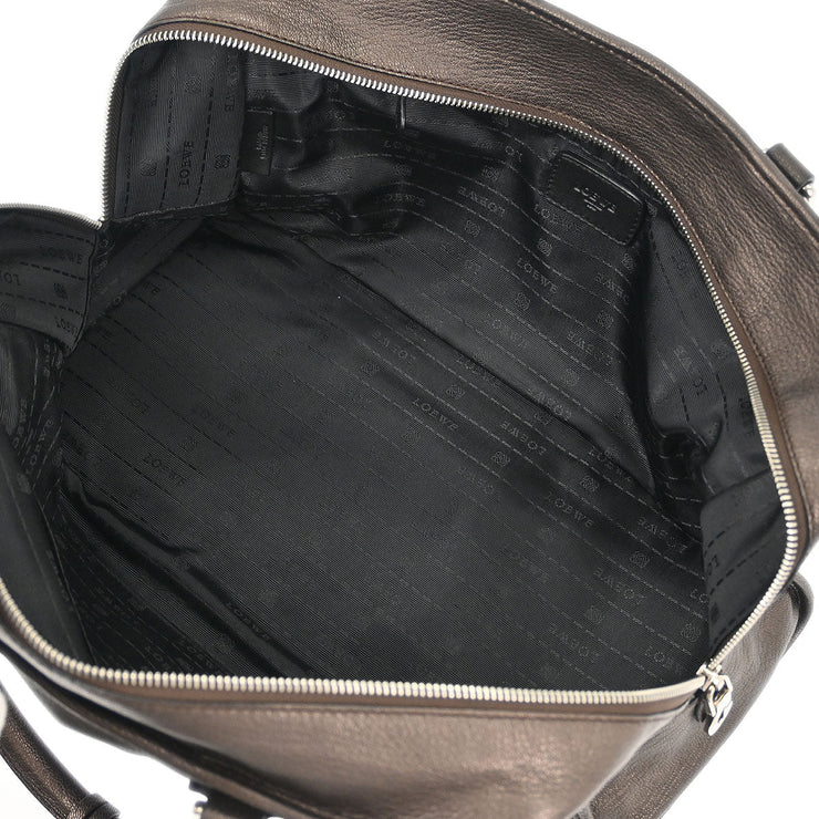 Loewe Metallic Brown Amazona 36 Handbag 060910 166674