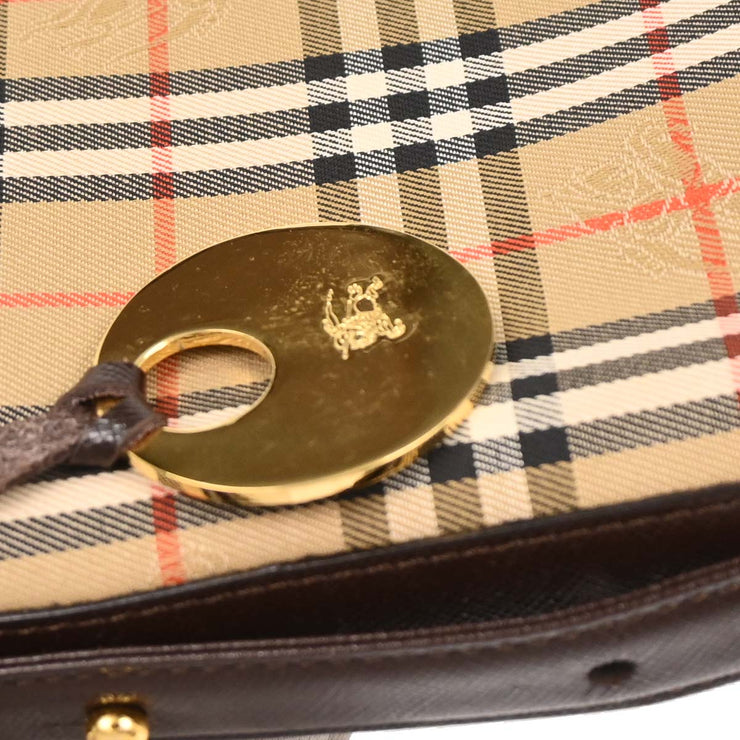 Burberry Beige House Check Tote Bag 166676