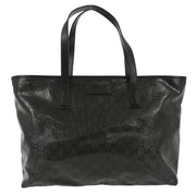 Gucci Black GG Tote Handbag 211137 527066 166678