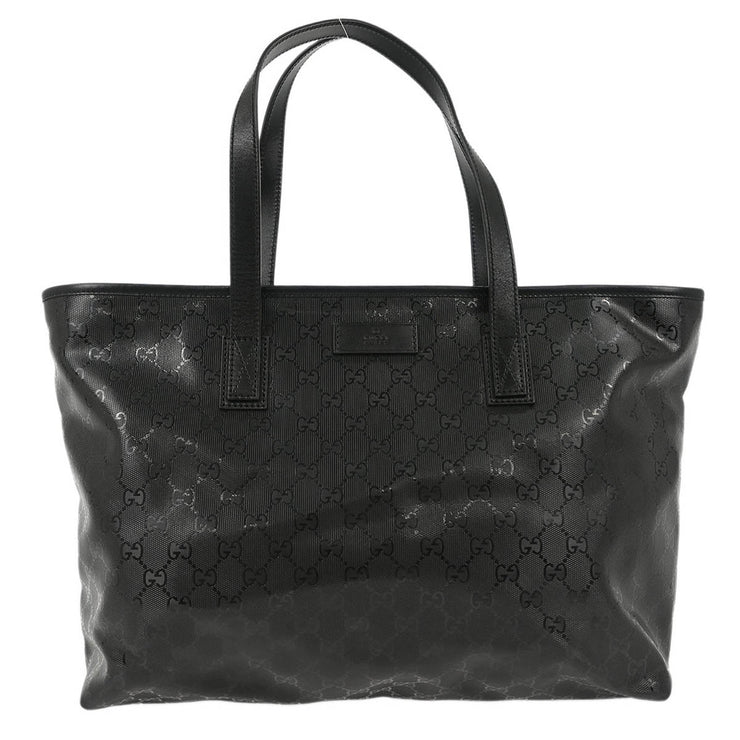 Gucci Black GG Tote Handbag 211137 527066 166678