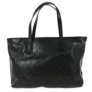 Gucci Black GG Tote Handbag 211137 527066 166678