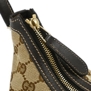 Gucci Beige Canvas GG Hobo Handbag 182489 502752 166682