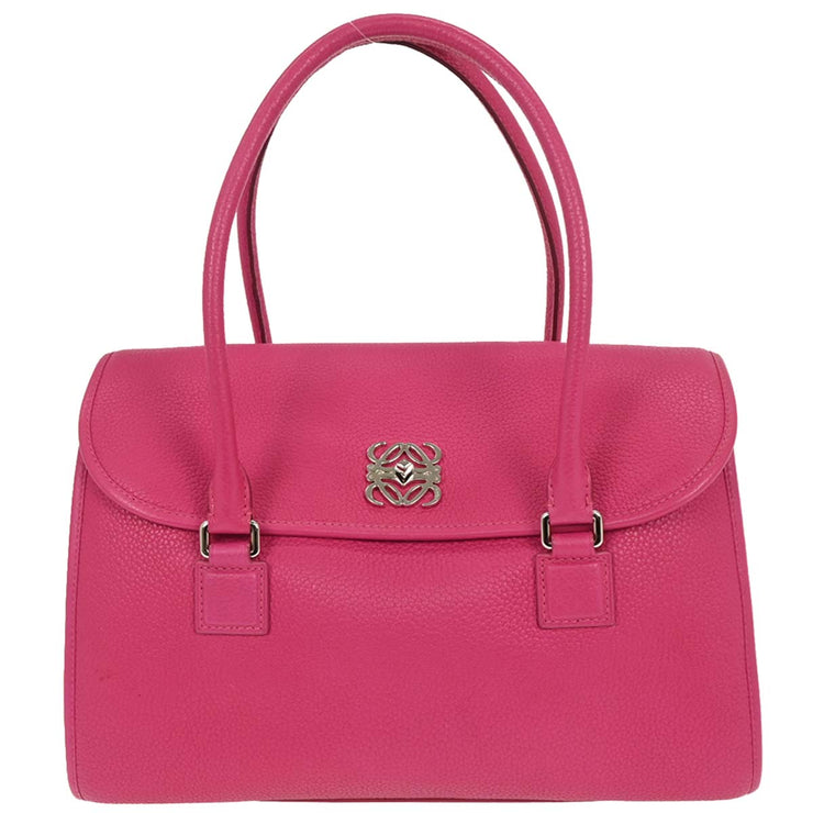 Loewe Pink Leather Handbag 061110 166683
