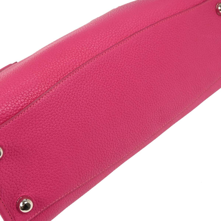 Loewe Pink Leather Handbag 061110 166683