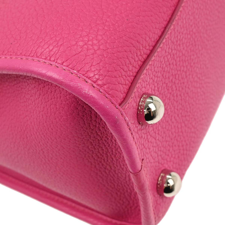 Loewe Pink Leather Handbag 061110 166683