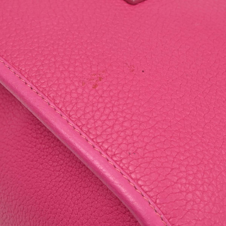 Loewe Pink Leather Handbag 061110 166683