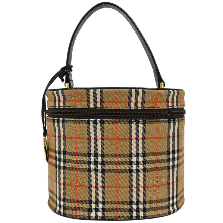 Burberry Beige House Check Vanity Handbag 166686