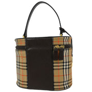 Burberry Beige House Check Vanity Handbag 166686