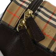 Burberry Beige House Check Vanity Handbag 166686