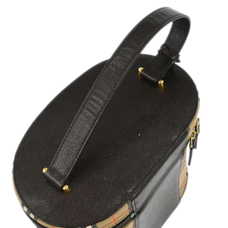 Burberry Beige House Check Vanity Handbag 166686