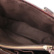 Celine Brown Canvas Macadam Boogie Tote Handbag WC-ST-0047 166688