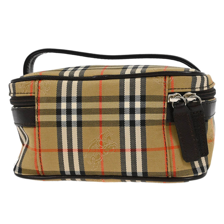 Burberrys Beige House Check Vanity Handbag 166689