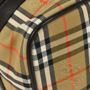 Burberrys Beige House Check Vanity Handbag 166689