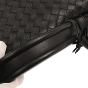 Bottega Veneta Black Intrecciato Business Handbag 122139 166691