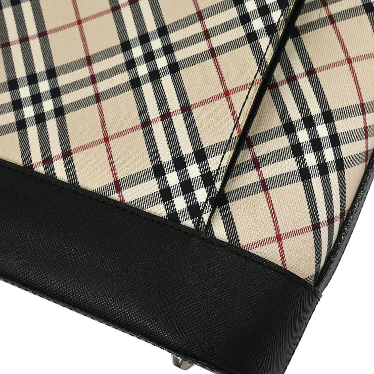 Burberry Beige Burberry Check Handbag 166692