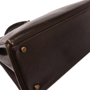 Hermes Cacao Box Calf Kelly 32 Retourne Handbag Square:B 166695