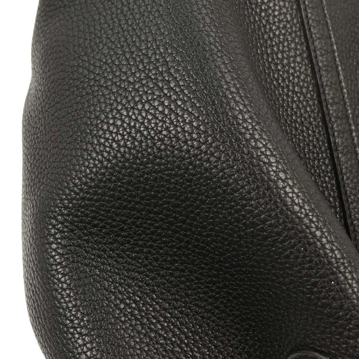 Hermes Black Taurillon Clemence Picotin Lock 22 MM Handbag DAM003UH 166696