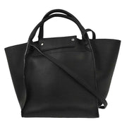 Celine Black Big Bag 2way Tote Bag 166697