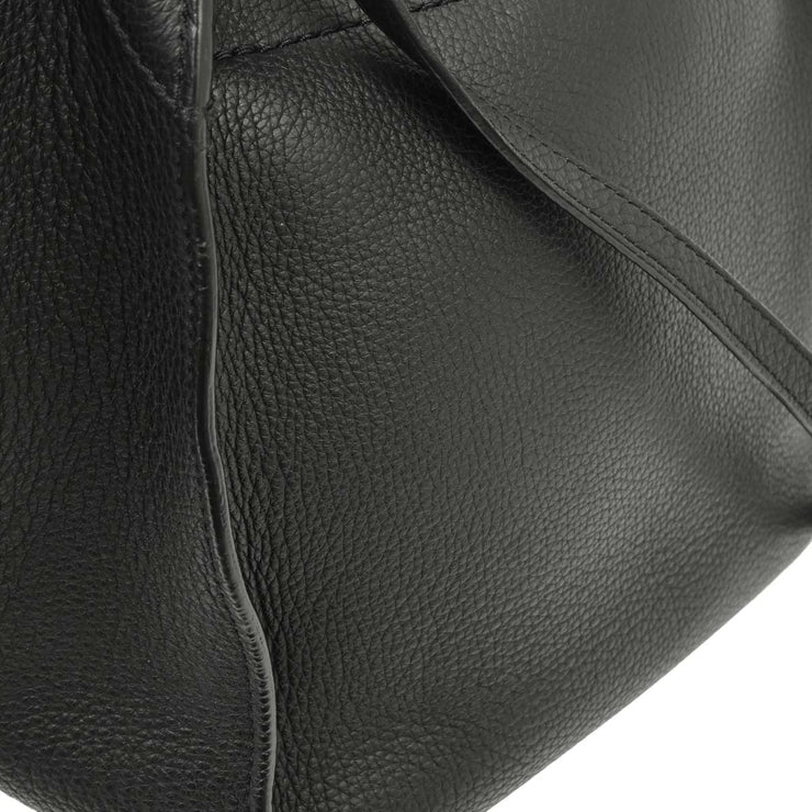 Celine Black Big Bag 2way Tote Bag 166697