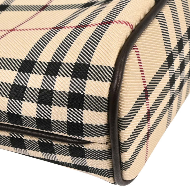 Burberry Beige Brown Burberry Check Tote Bag 166699