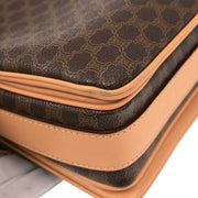 Celine Brown Macadam Shoulder Bag M14 166700