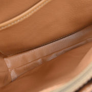 Celine Brown Macadam Shoulder Bag M14 166700