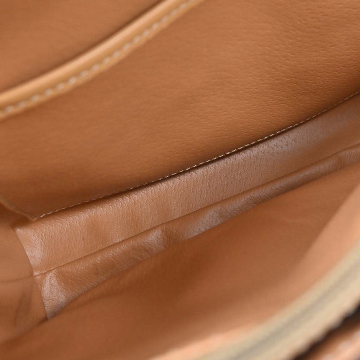 Celine Brown Macadam Shoulder Bag M14 166700
