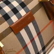 Burberry Beige House Check Handbag 166702