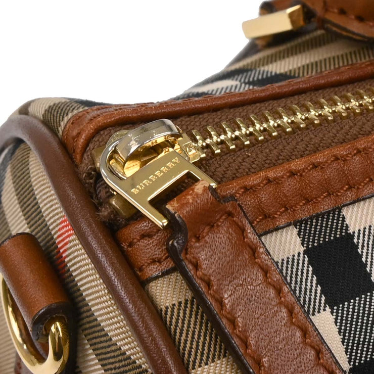 Burberry Beige House Check Handbag 166702