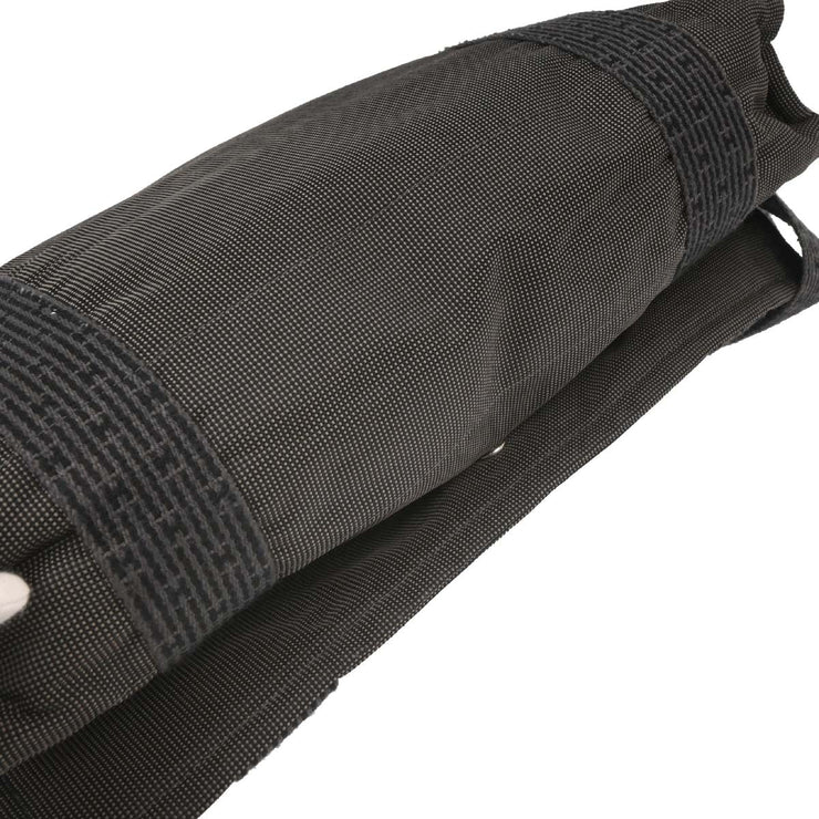 Hermes Gray Canvas Herline Besace MM Messenger Bag 166706