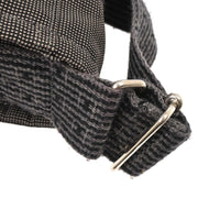 Hermes Gray Canvas Herline Besace MM Messenger Bag 166706