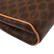 Celine Brown Macadam Shoulder Bag M13 166707