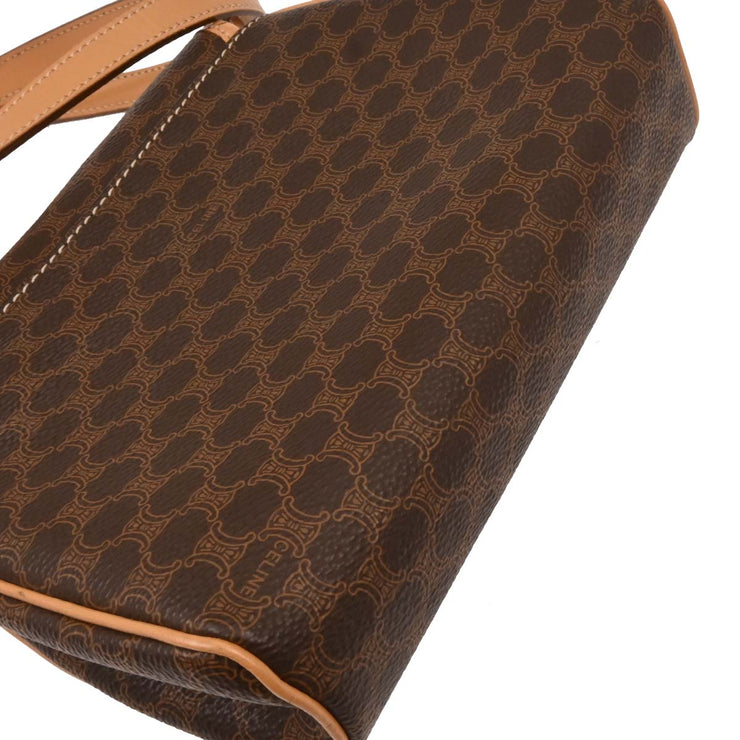Celine Brown Macadam Shoulder Bag M13 166707