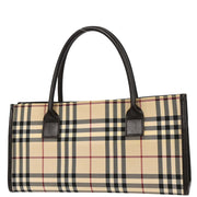 Burberry Beige Burberry Check Handbag 166708