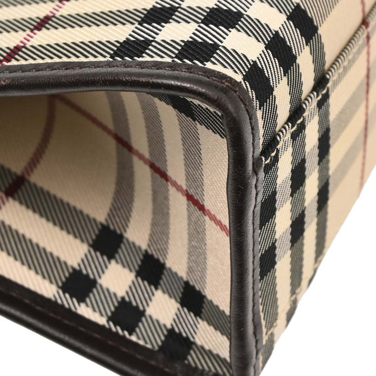 Burberry Beige Burberry Check Handbag 166708