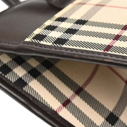 Burberry Beige Burberry Check Handbag 166708