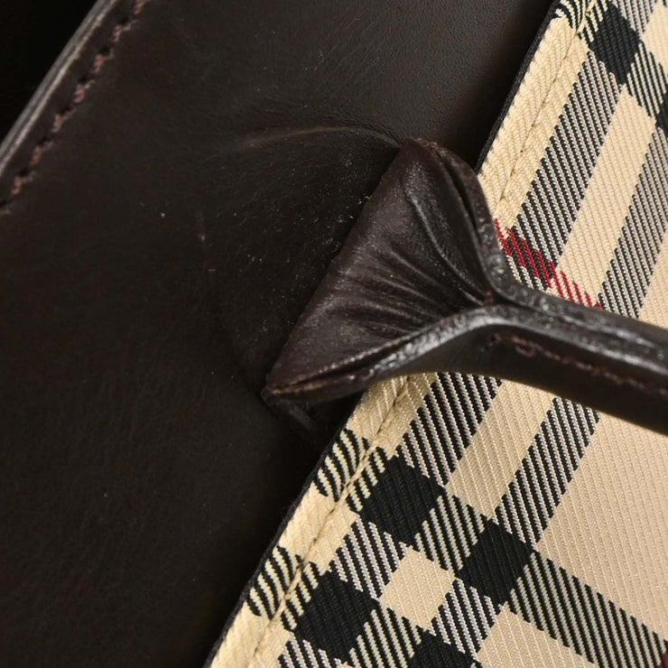 Burberry Beige Burberry Check Handbag 166708